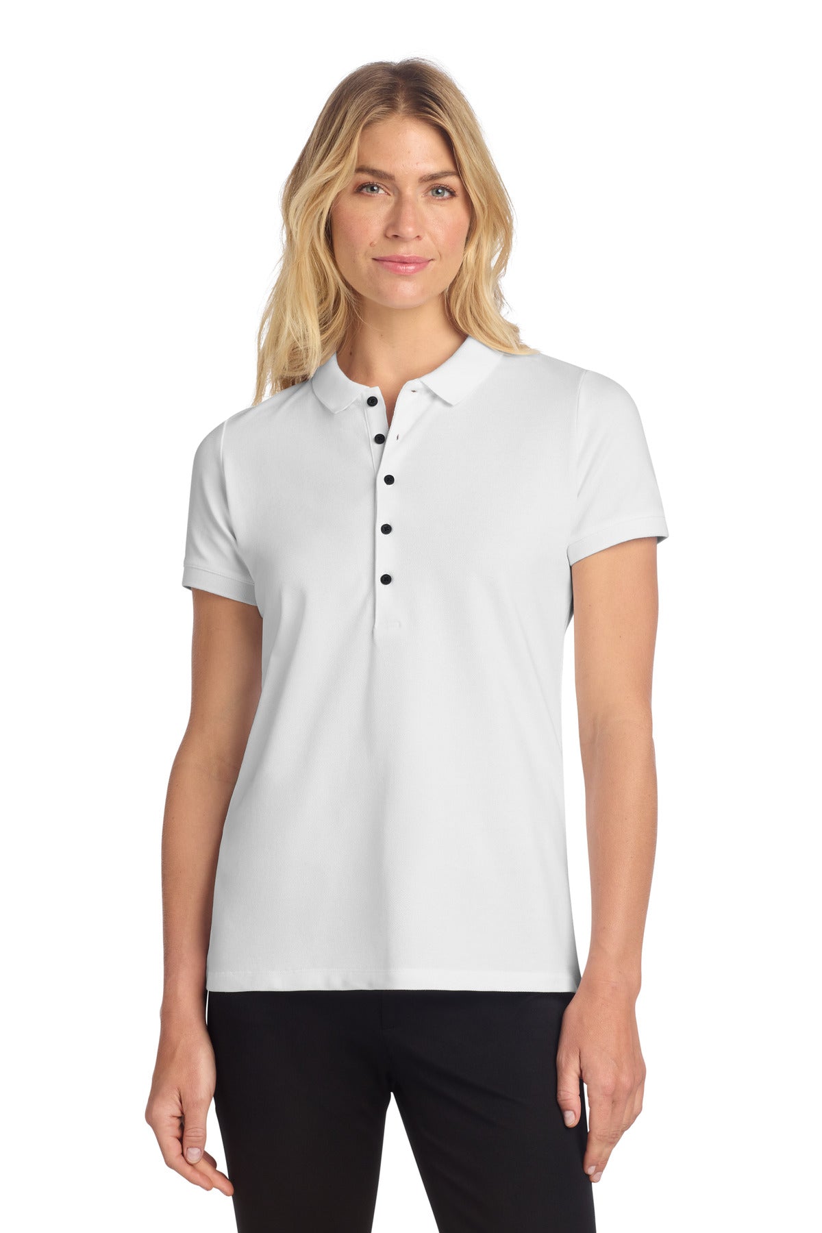 Mercer+Mettle ® Women's Stretch Heavyweight Pique Polo MM1001
