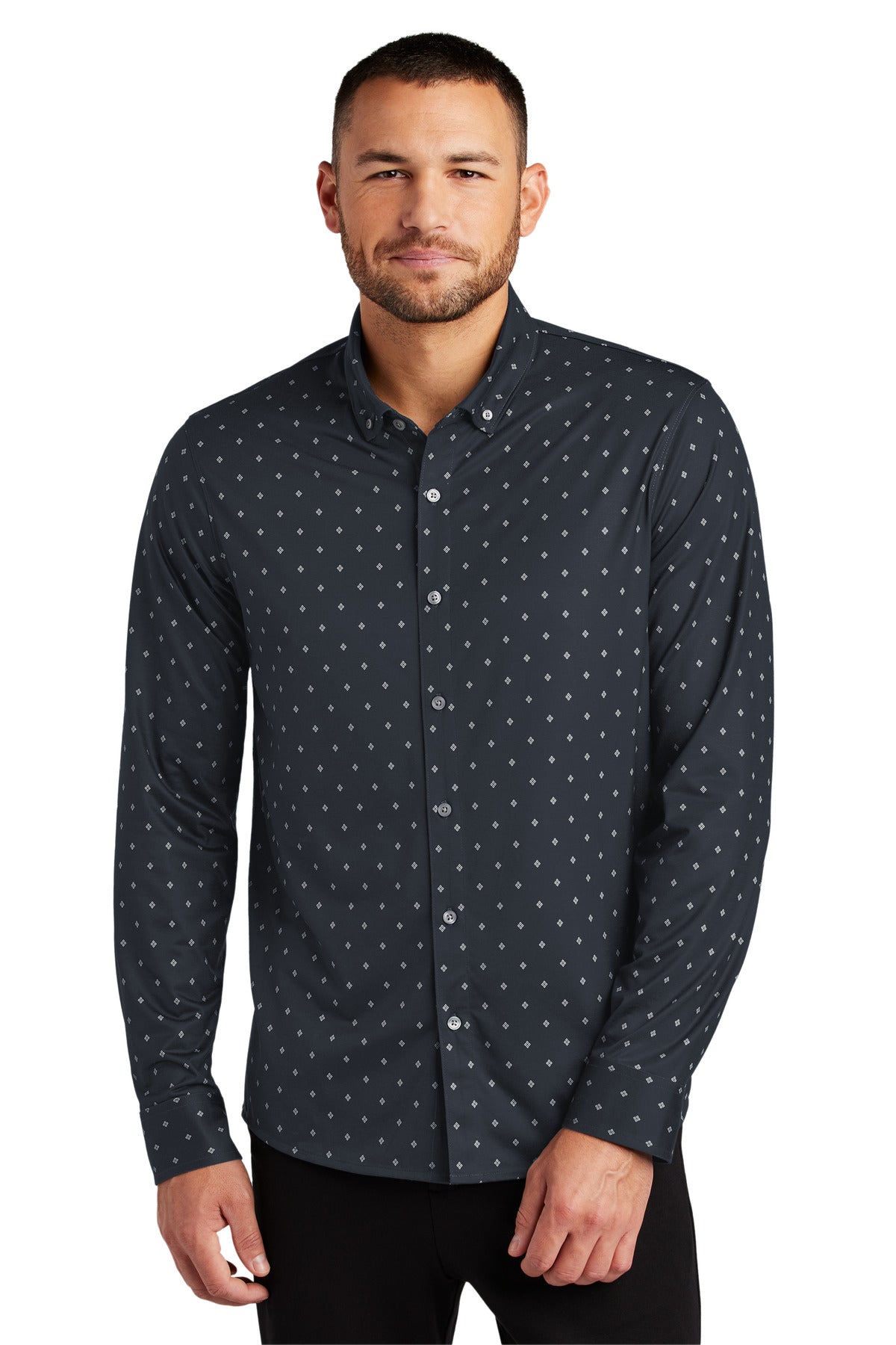 Mercer+Mettle ® Stretch Jersey Long Sleeve Shirt MM1018