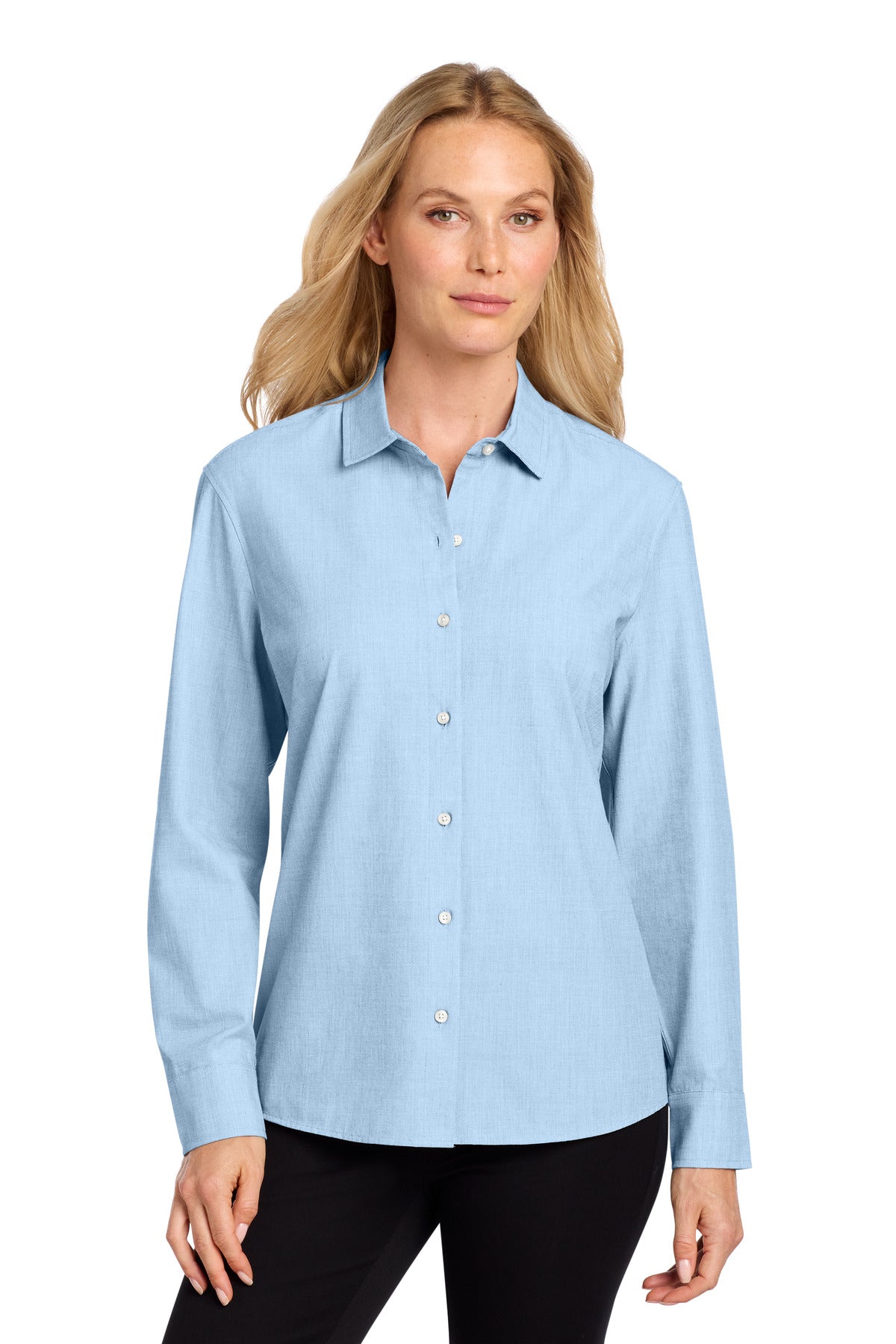 Mercer+Mettle ® Women's Long Sleeve Stretch Woven Shirt MM2001