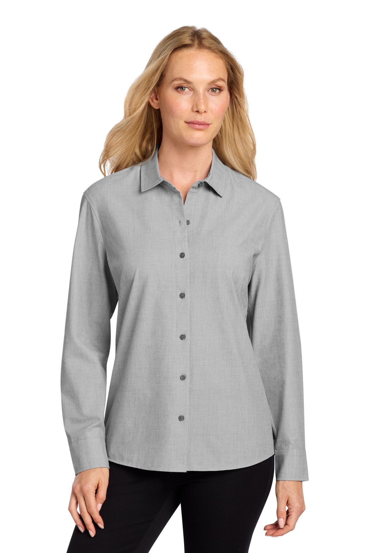 Mercer+Mettle ® Women's Long Sleeve Stretch Woven Shirt MM2001