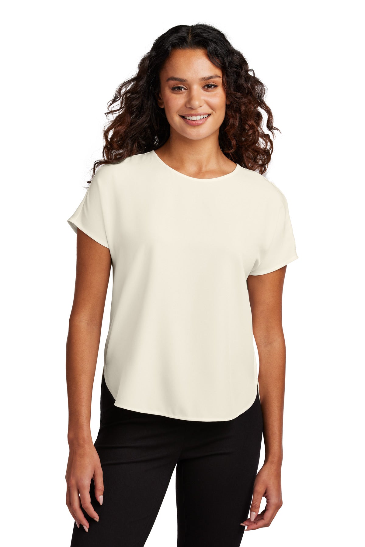 Mercer+Mettle ® Women's Stretch Crepe Crew MM2015
