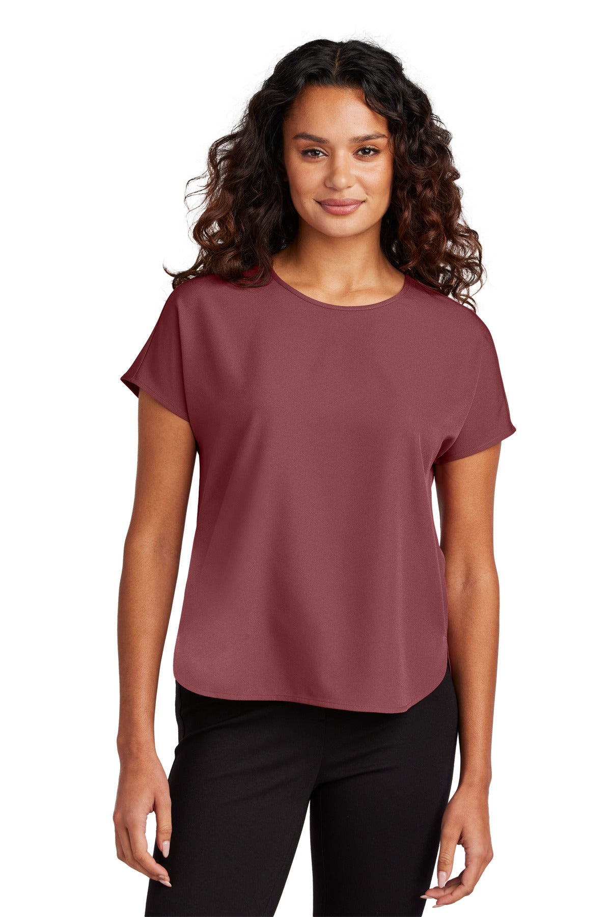 Mercer+Mettle ® Women's Stretch Crepe Crew MM2015