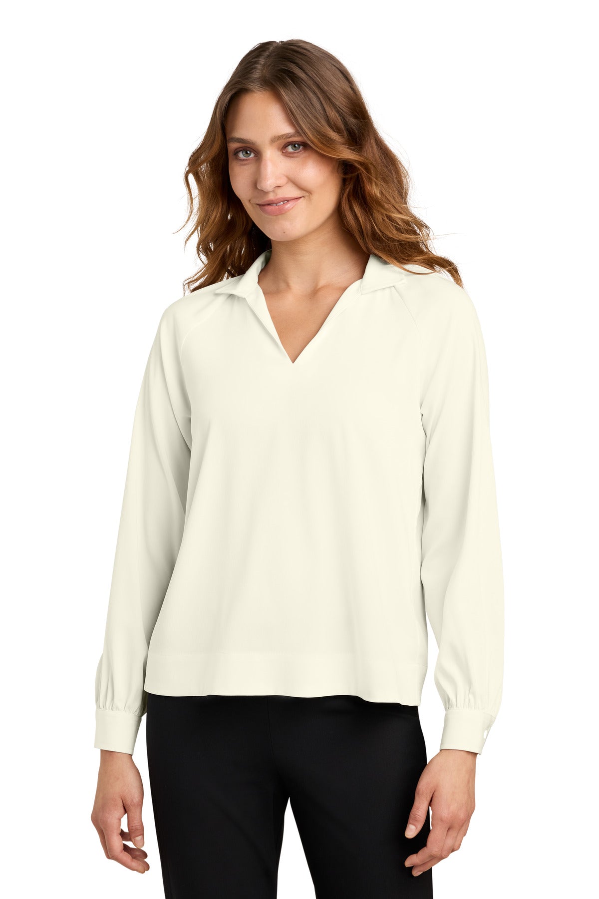 Mercer+Mettle ® Women's Long Sleeve Buttery Soft Popover Blouse MM2019