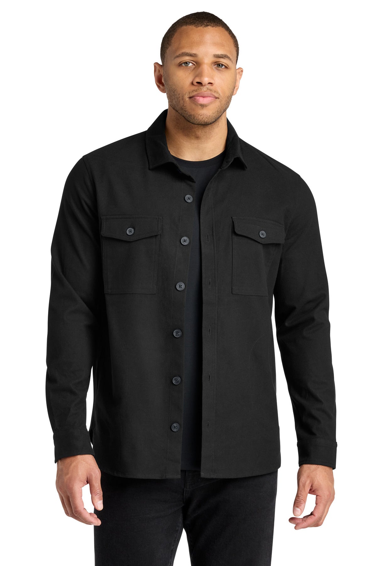 Mercer+Mettle ® Long Sleeve Twill Overshirt MM2020