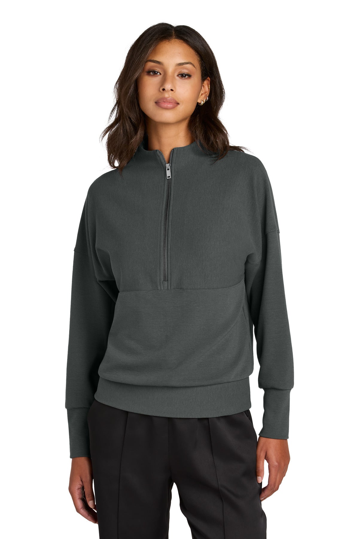 Mercer+Mettle ® Women's Linear Texture 1/4-Zip MM3041