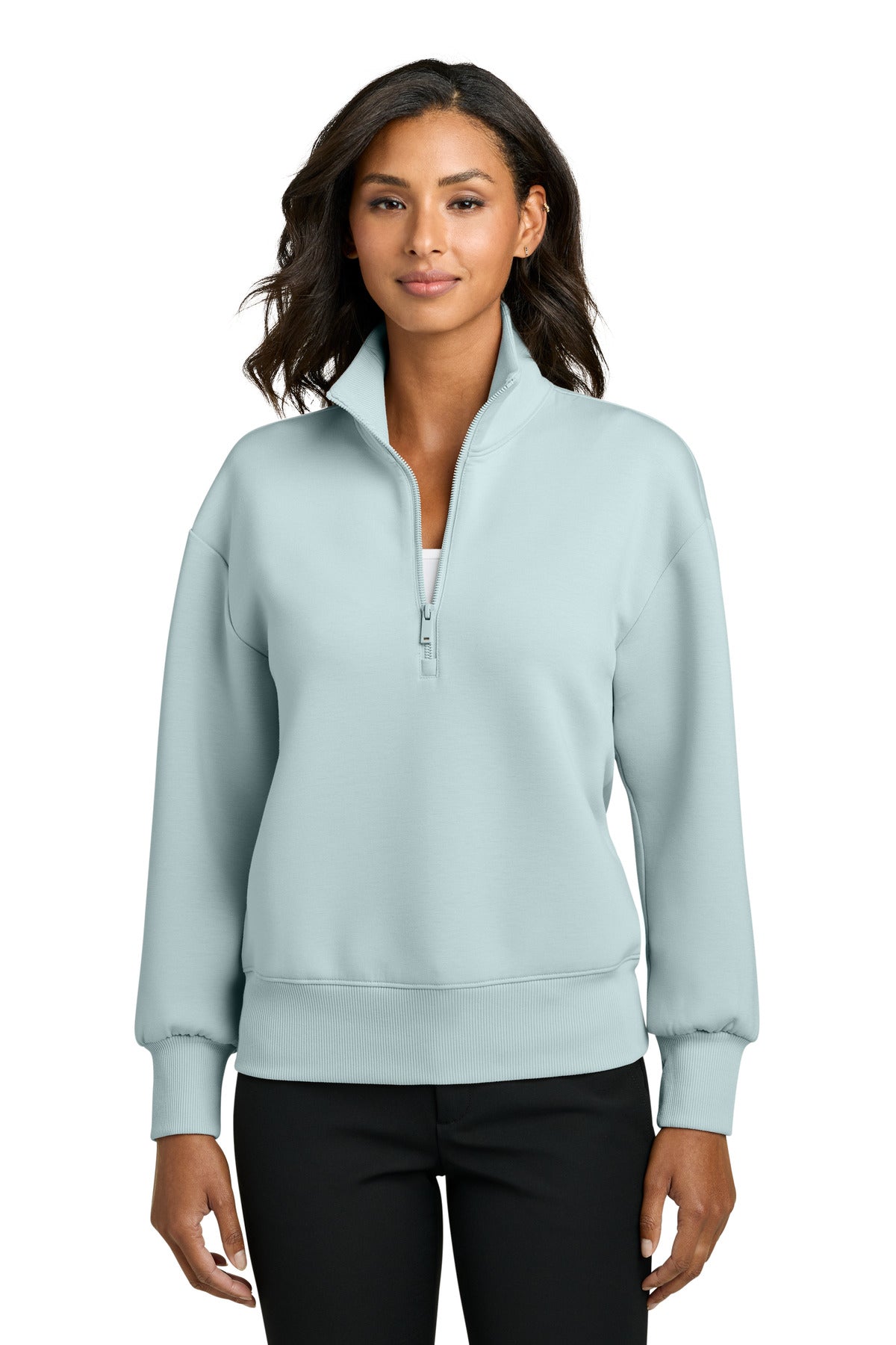 Mercer+Mettle ® Women's Soft Spacer 1/4-Zip MM3101