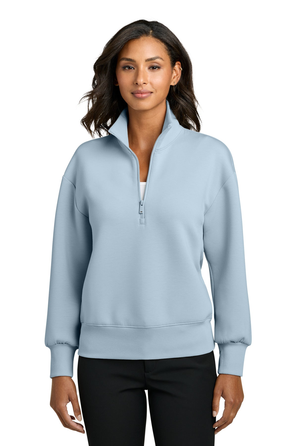 Mercer+Mettle ® Women's Soft Spacer 1/4-Zip MM3101