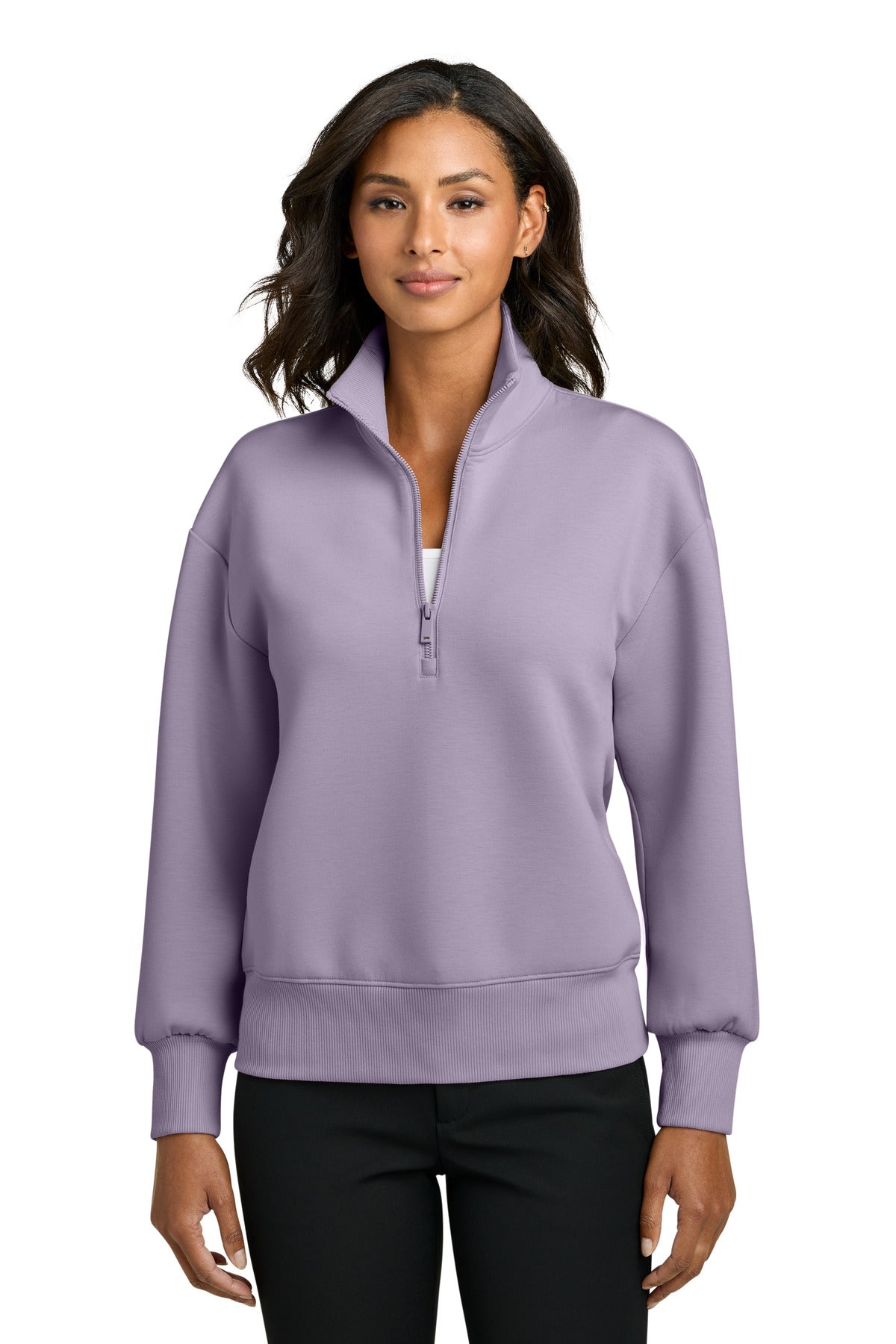 Mercer+Mettle ® Women's Soft Spacer 1/4-Zip MM3101