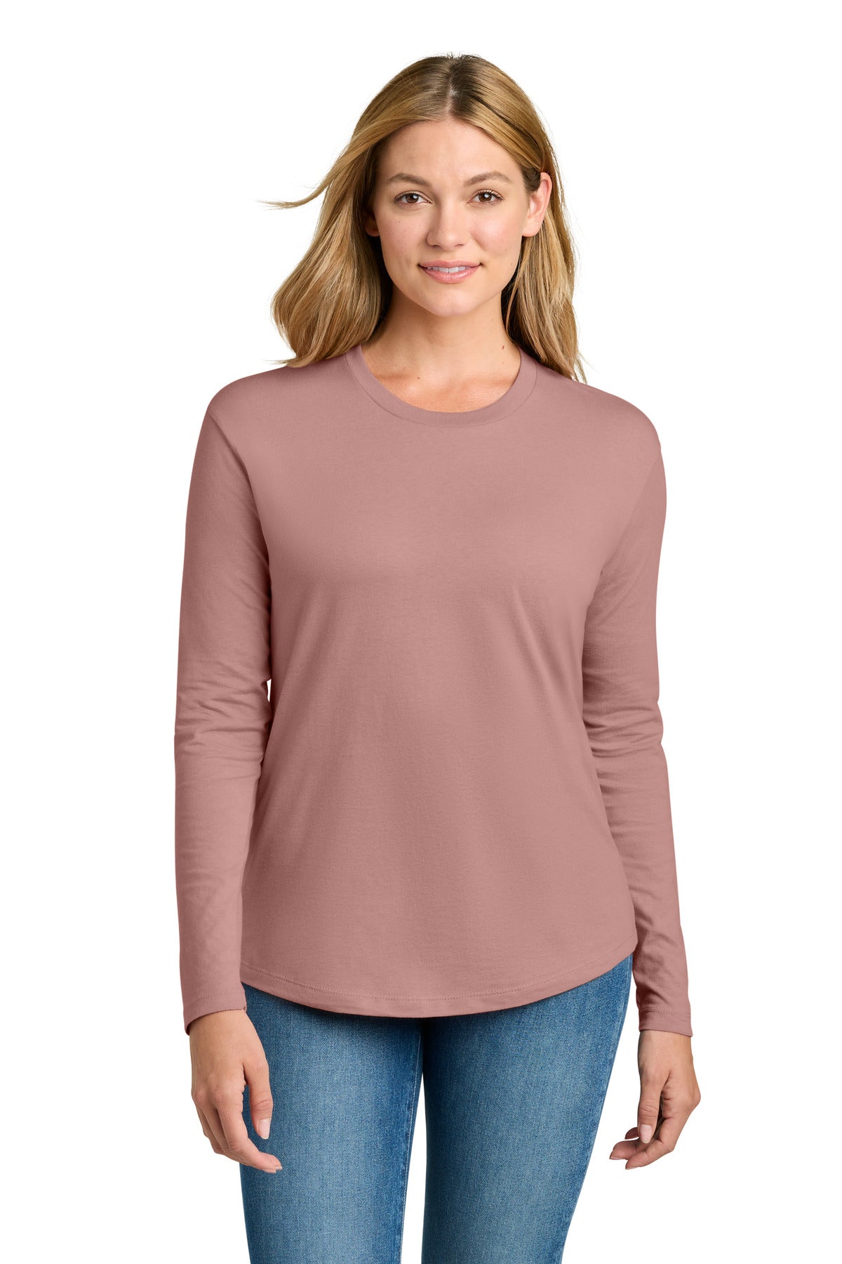 Next Level Apparel ® Women's Cotton Relaxed Long Sleeve Tee NL3911