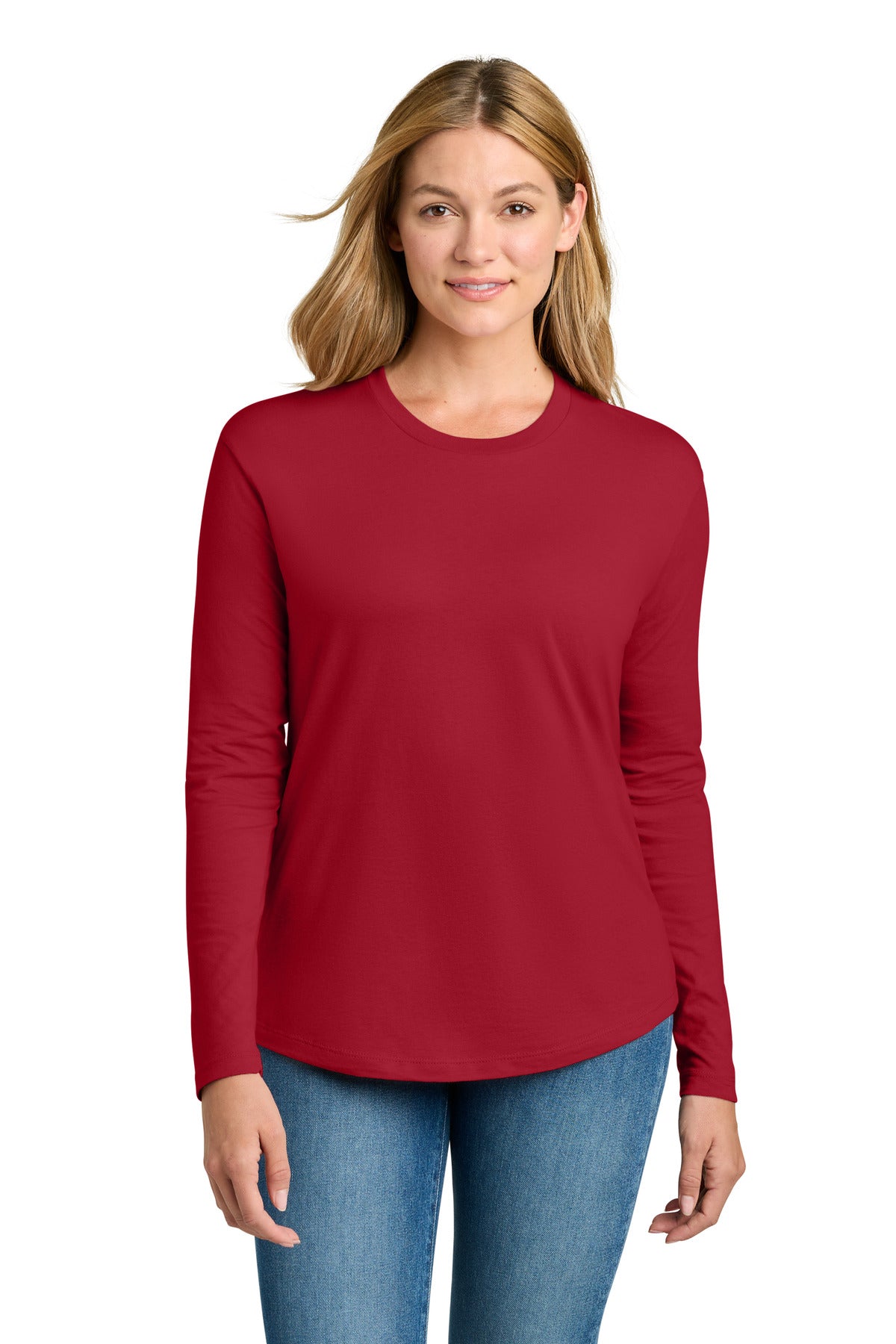 Next Level Apparel ® Women's Cotton Relaxed Long Sleeve Tee NL3911