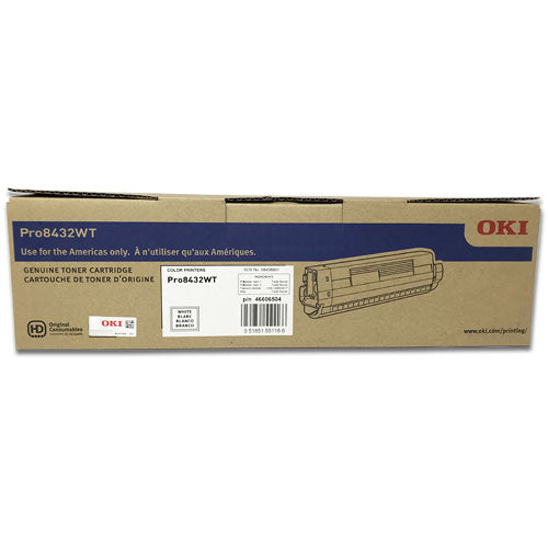 8432WT - Printer Toner - White