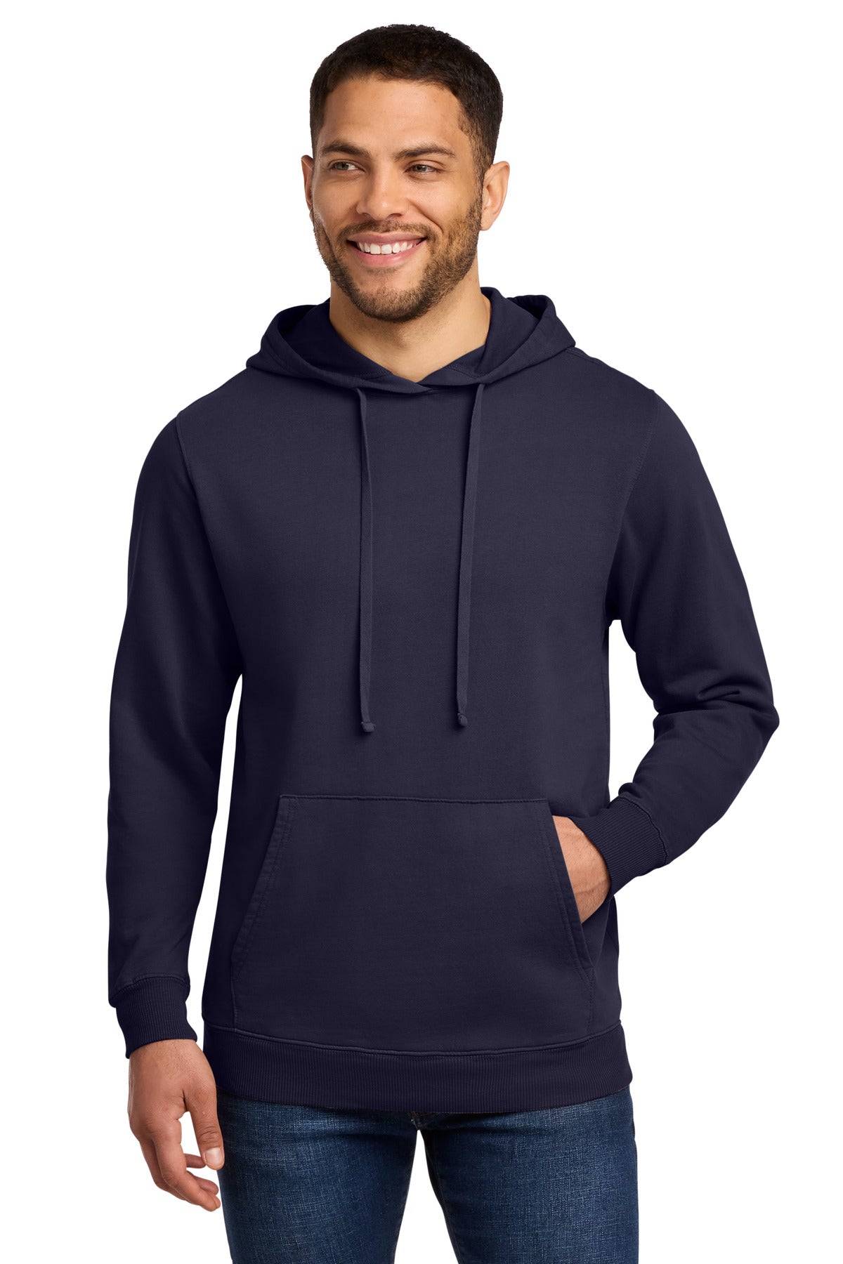 Port & Co ® Beach Wash ® Garment-Dyed Pullover Hooded Sweatshirt. PC098H