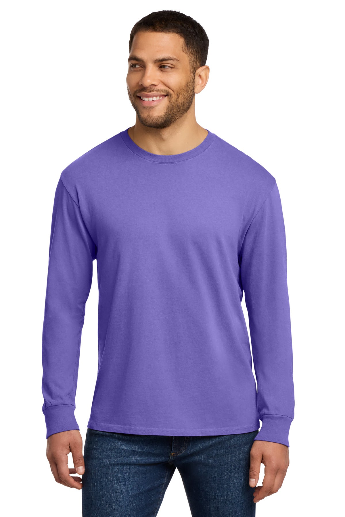 Port & Co ® Beach Wash ® Garment-Dyed Long Sleeve Tee PC099LS