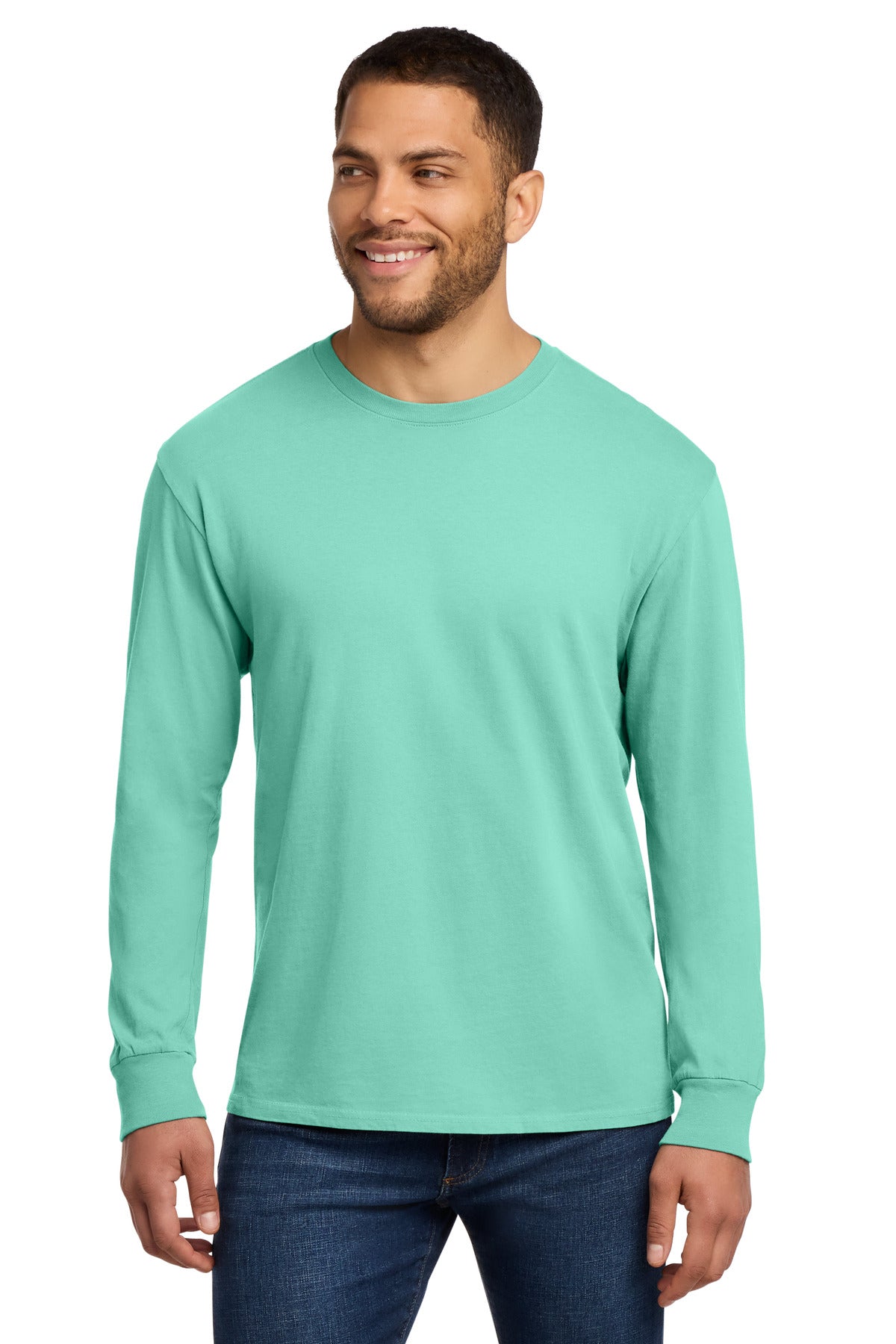Port & Co ® Beach Wash ® Garment-Dyed Long Sleeve Tee PC099LS