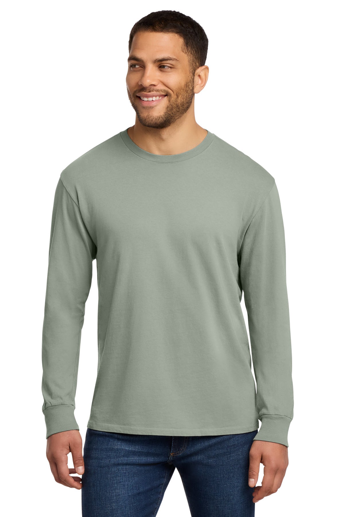 Port & Co ® Beach Wash ® Garment-Dyed Long Sleeve Tee PC099LS