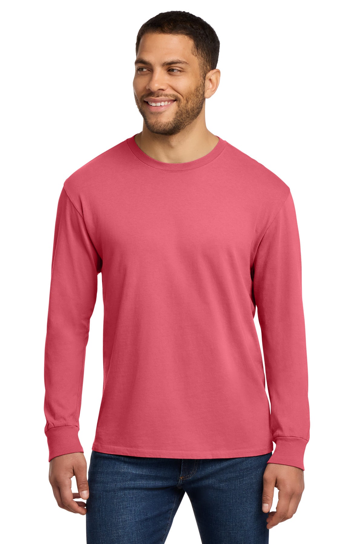Port & Co ® Beach Wash ® Garment-Dyed Long Sleeve Tee PC099LS