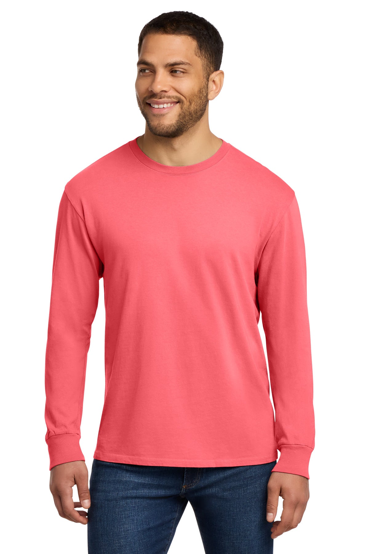 Port & Co ® Beach Wash ® Garment-Dyed Long Sleeve Tee PC099LS