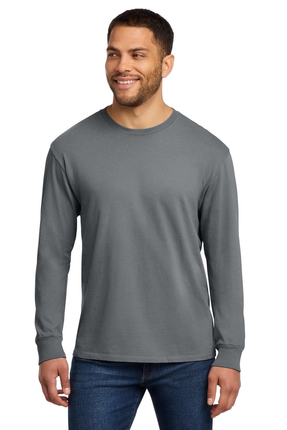 Port & Co ® Beach Wash ® Garment-Dyed Long Sleeve Tee PC099LS