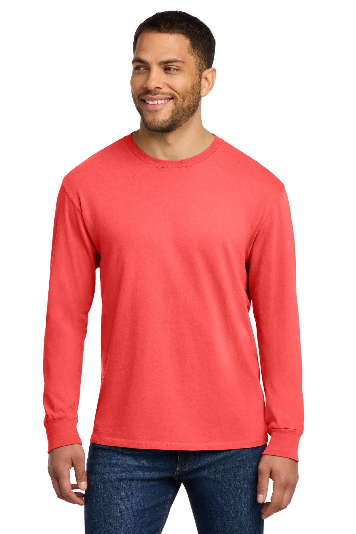 Port & Co ® Beach Wash ® Garment-Dyed Long Sleeve Tee PC099LS