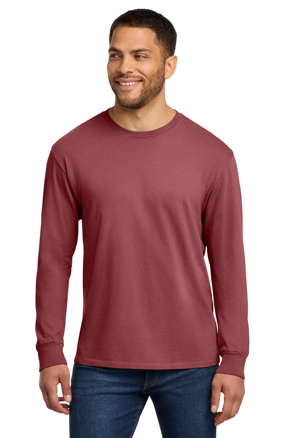 Port & Co ® Beach Wash ® Garment-Dyed Long Sleeve Tee PC099LS