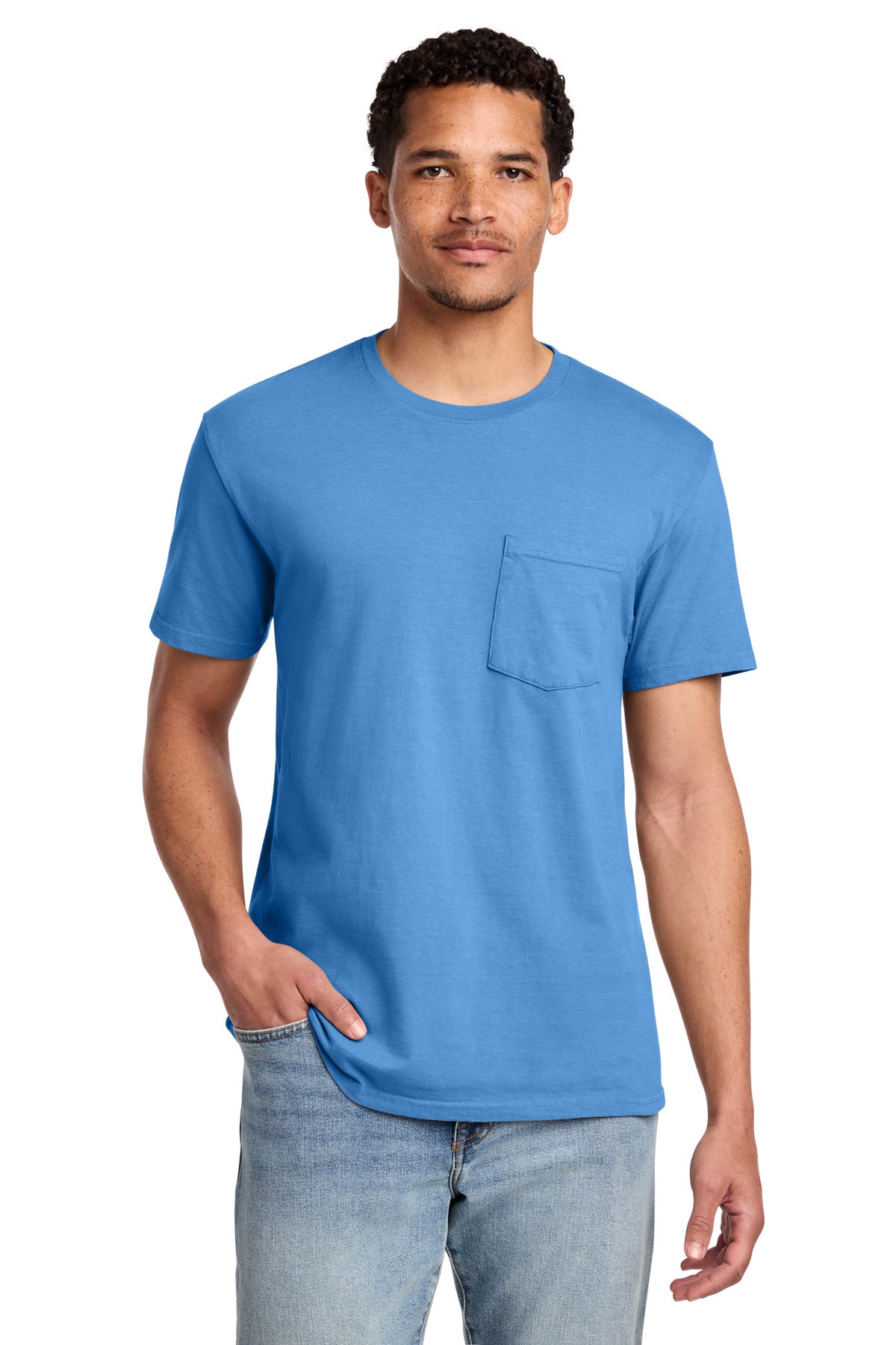 Port & Co ™ Beach Wash ® Garment-Dyed Pocket Tee. PC099P