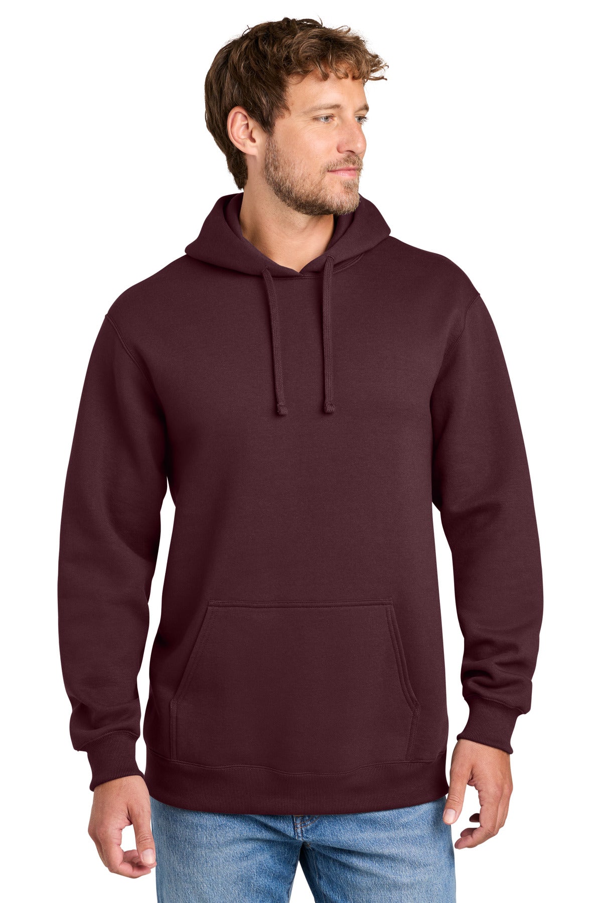 Port & Co ® Foundation Fleece Pullover Hooded Sweatshirt PC107H
