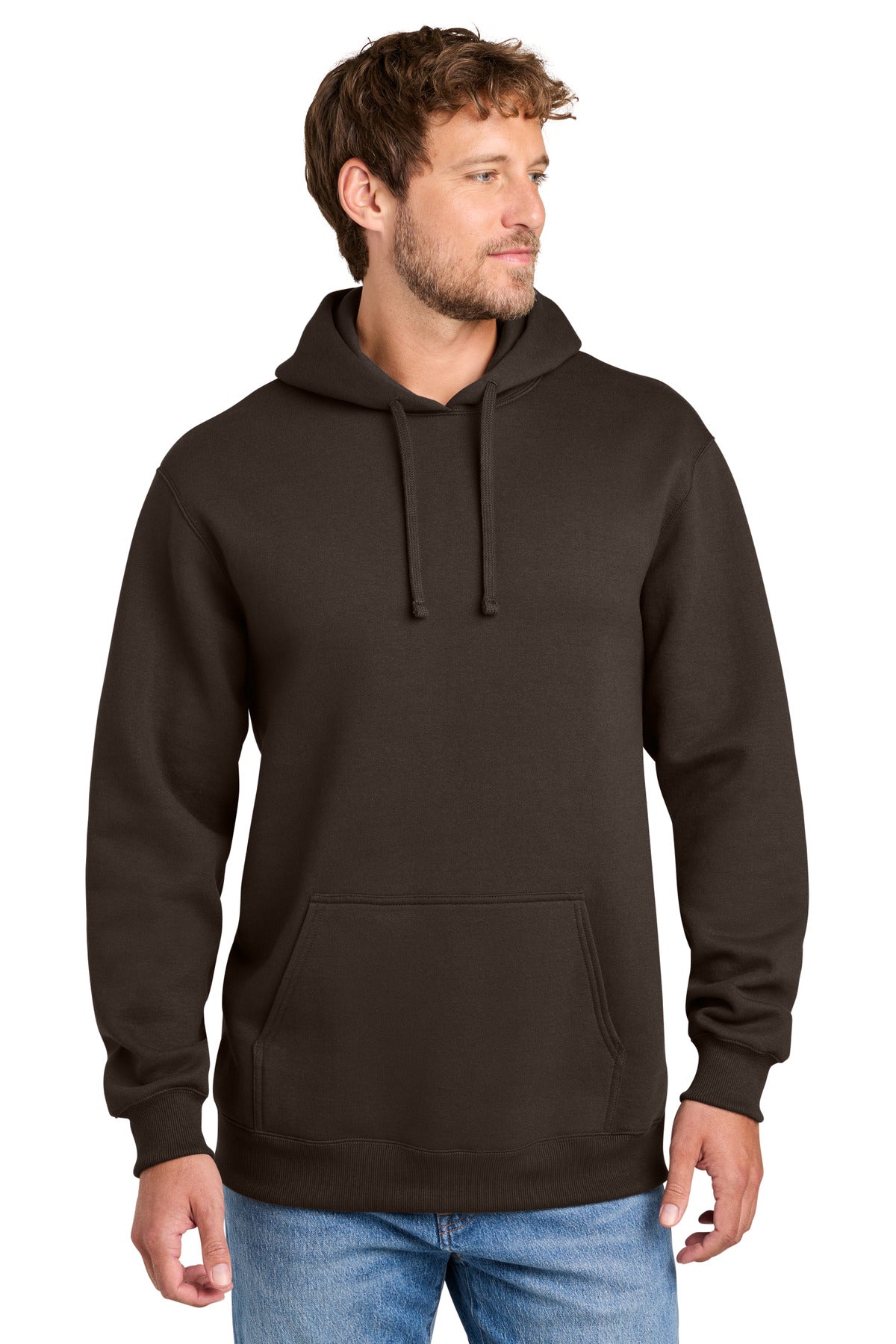 Port & Co ™ Foundation Fleece Pullover Hooded Sweatshirt PC107H