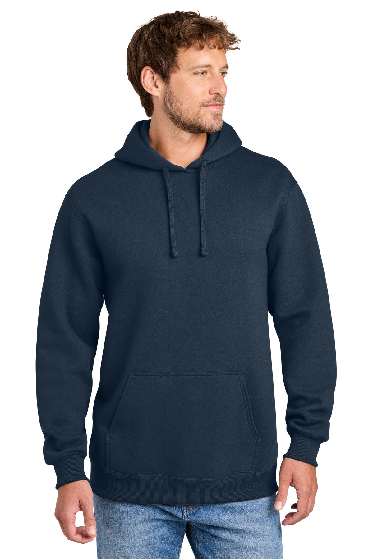 Port & Co ® Foundation Fleece Pullover Hooded Sweatshirt PC107H
