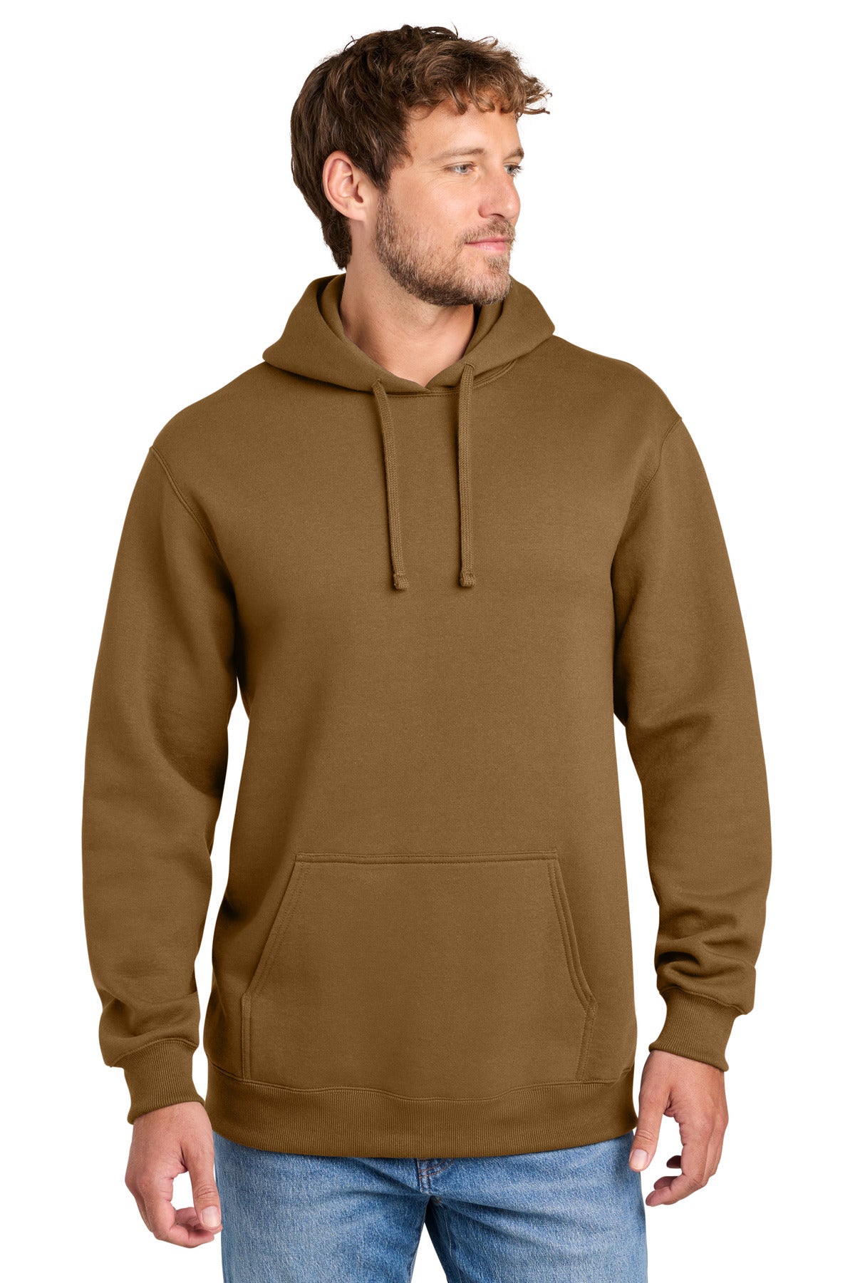 Port & Co ® Foundation Fleece Pullover Hooded Sweatshirt PC107H