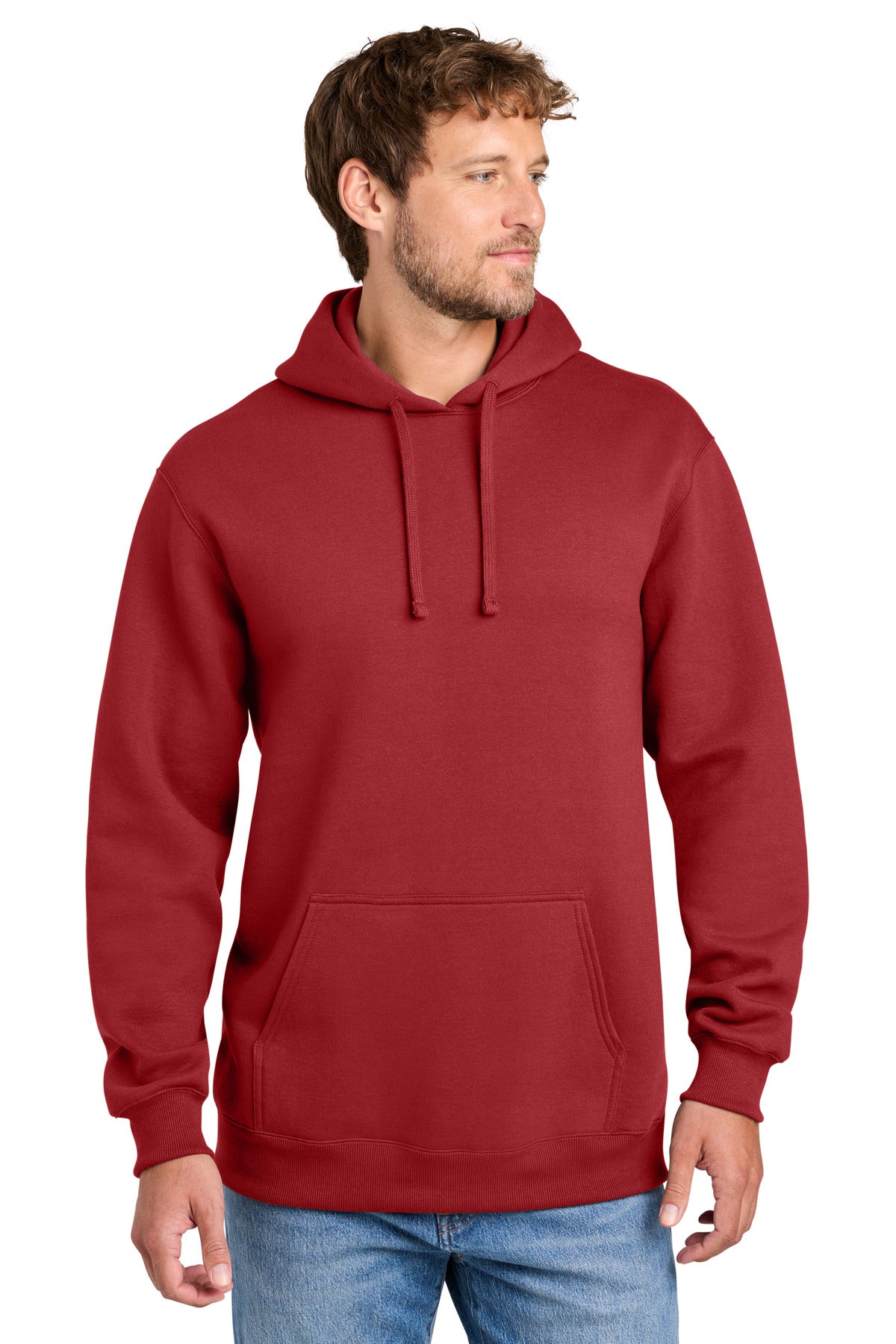 Port & Co ® Foundation Fleece Pullover Hooded Sweatshirt PC107H