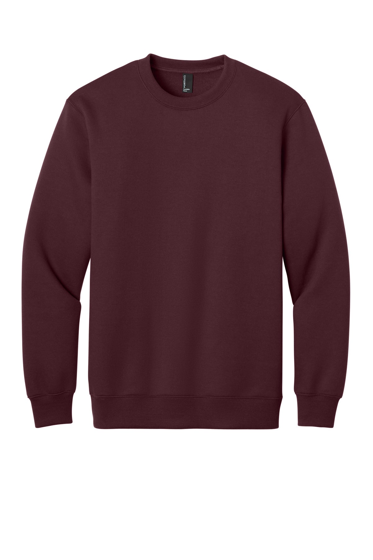Port & Co ™ Foundation Fleece Pullover Crewneck Sweatshirt PC107