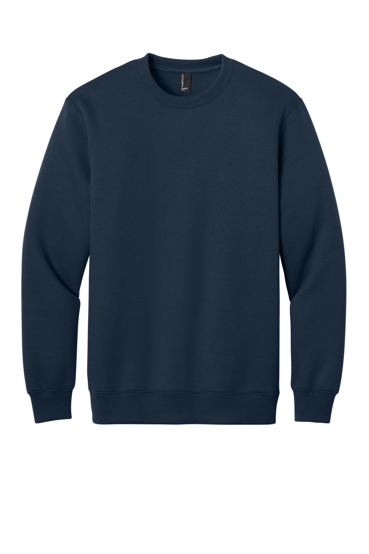 Port & Co ™ Foundation Fleece Pullover Crewneck Sweatshirt PC107
