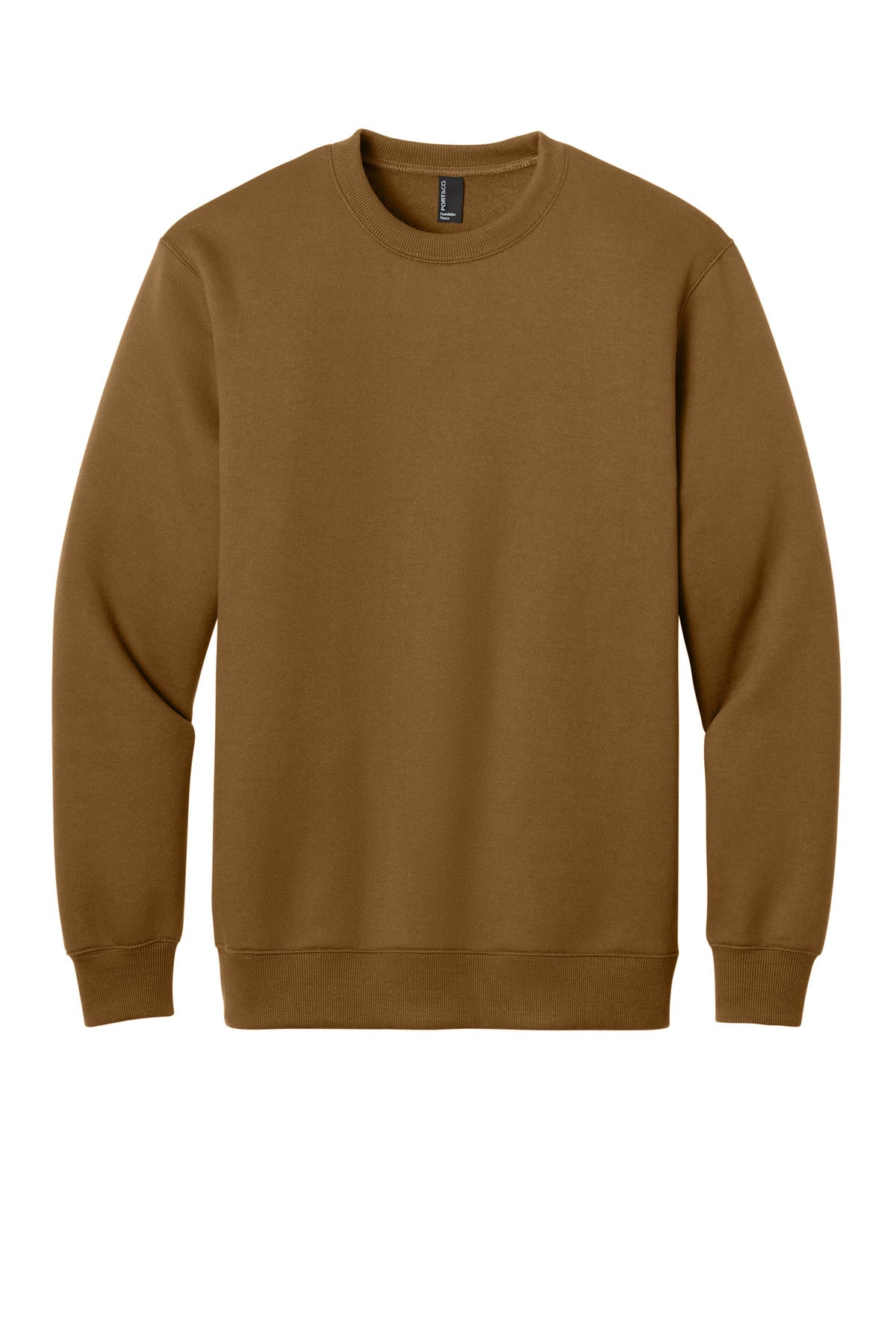 Port & Co ™ Foundation Fleece Pullover Crewneck Sweatshirt PC107
