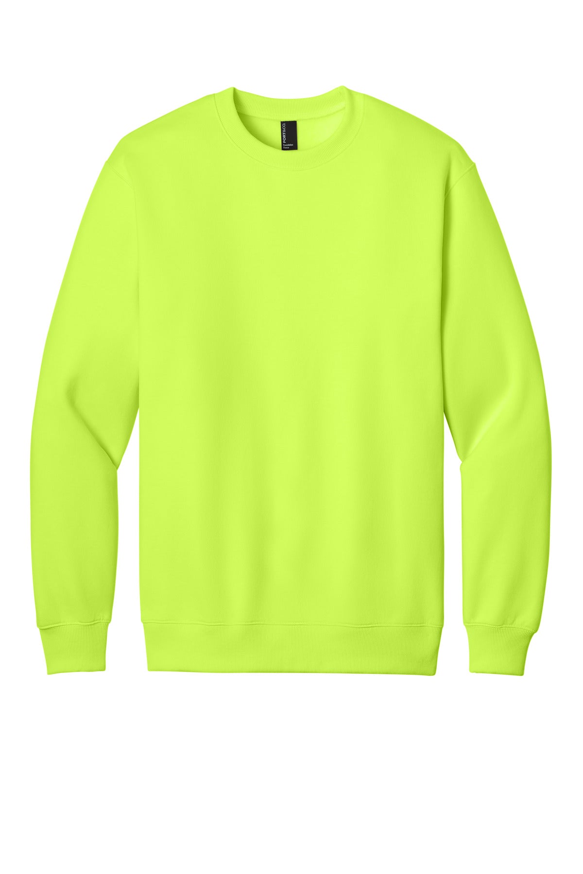 Port & Co ™ Foundation Fleece Pullover Crewneck Sweatshirt PC107
