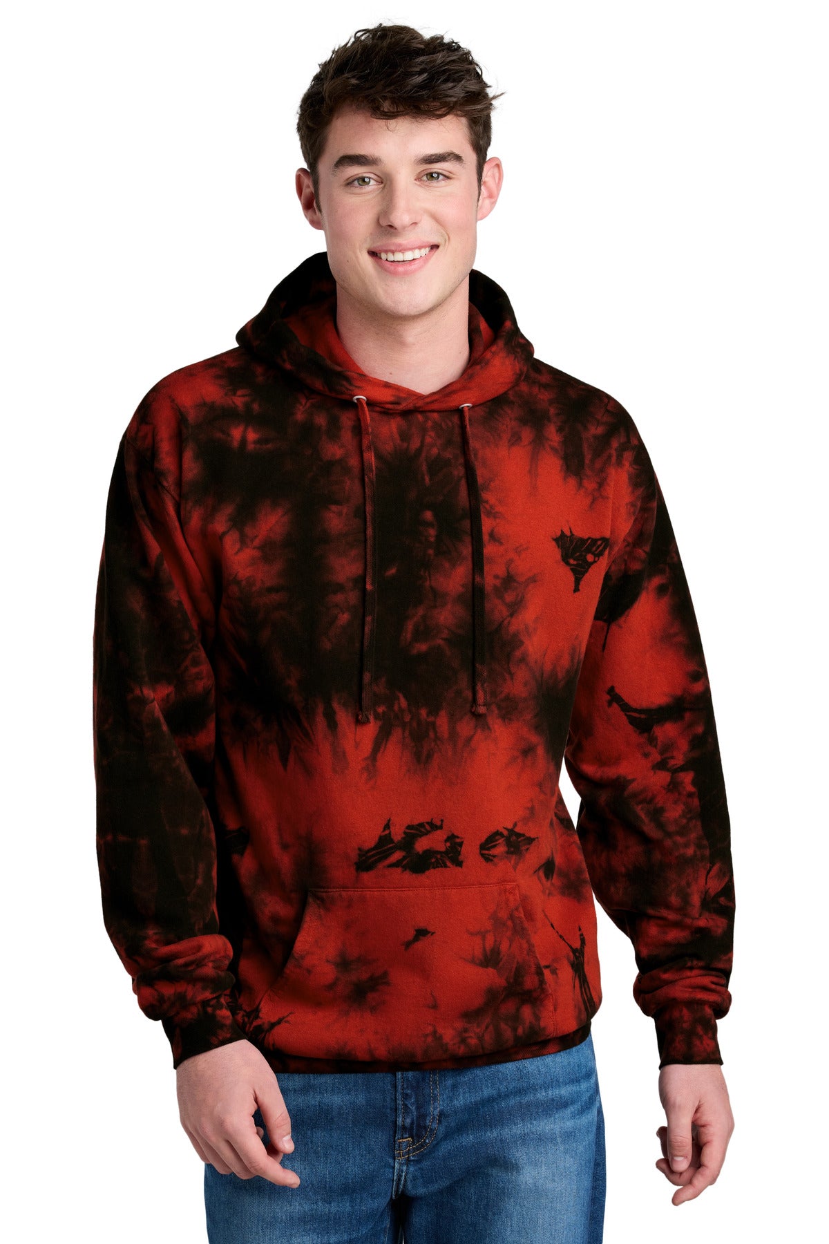 Port & Co ® Crystal Tie-Dye Pullover Hoodie PC144