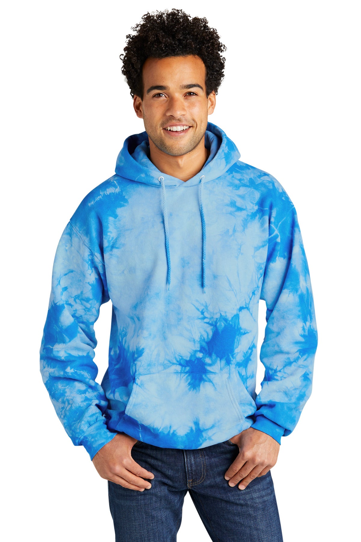 Port & Co ® Crystal Tie-Dye Pullover Hoodie PC144