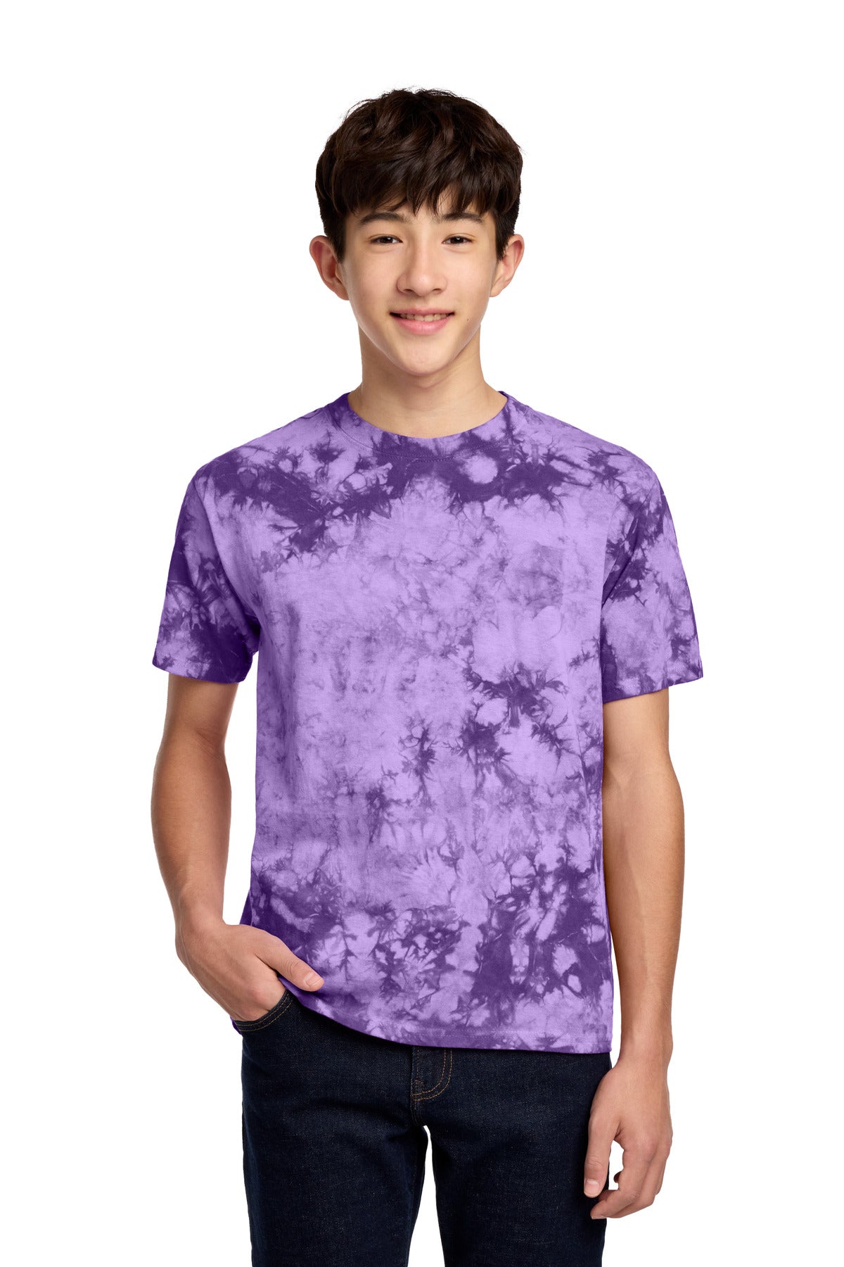 Port & Co ™ Youth Crystal Tie-Dye Tee PC145Y