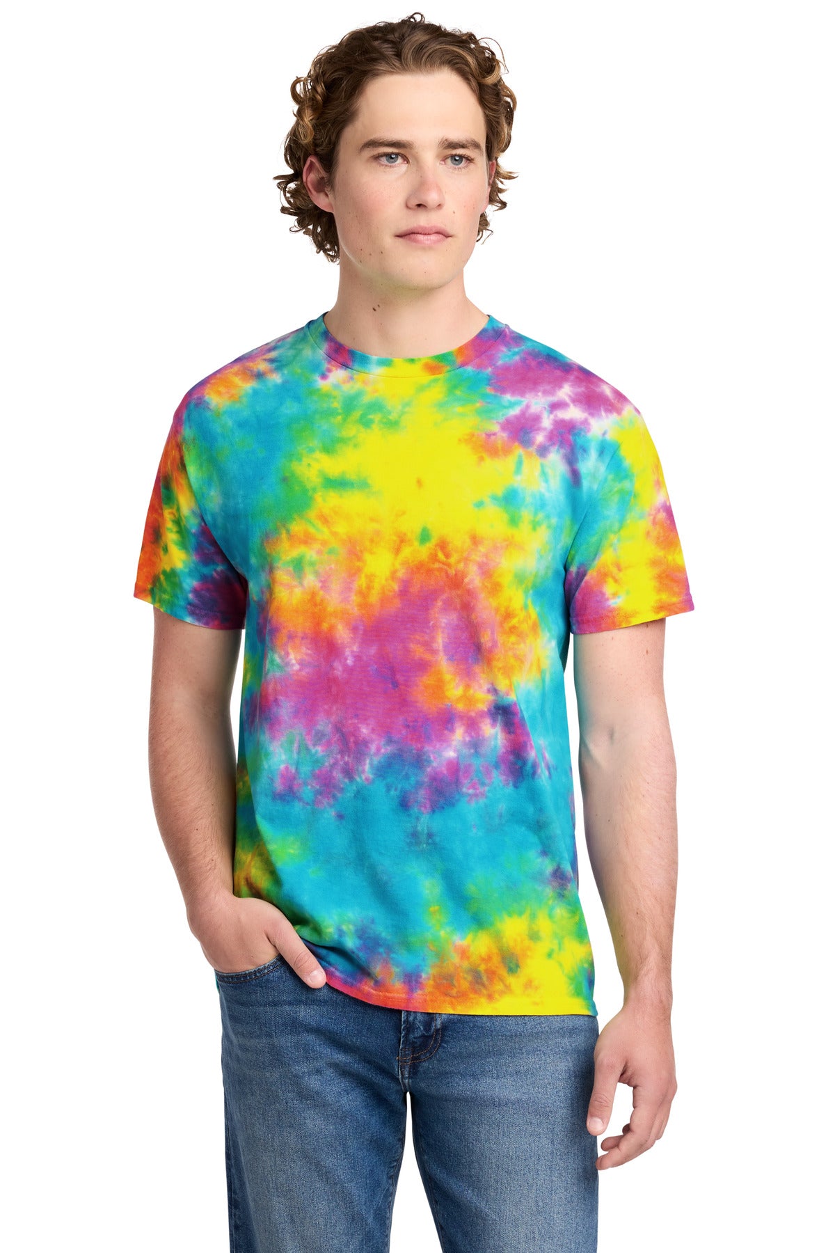 Port & Co ® Crystal Tie-Dye Tee PC145