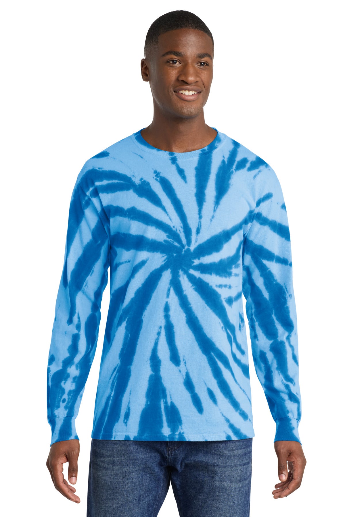 Port & Co ™ Tie-Dye Long Sleeve Tee. PC147LS