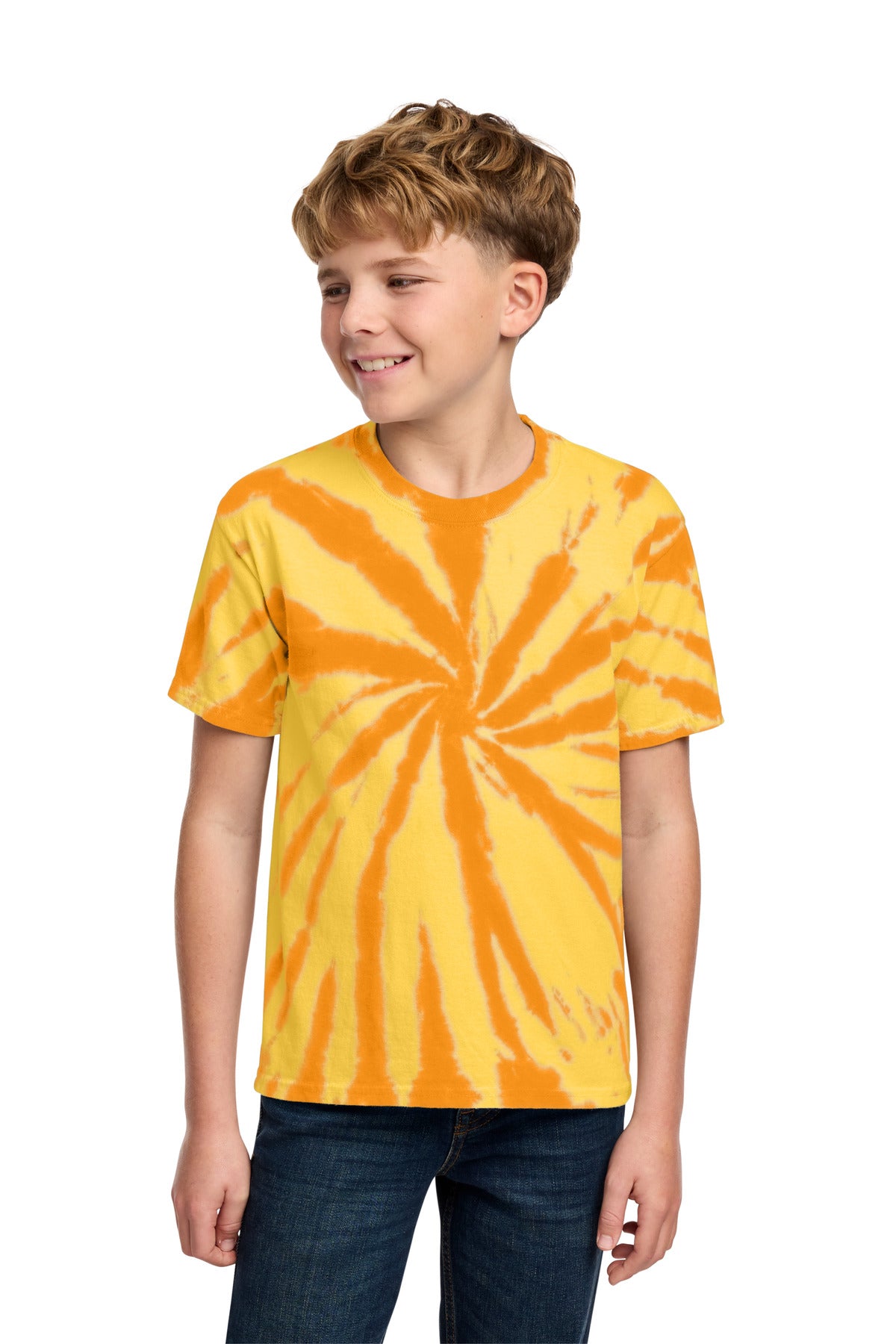 Port & Co ® Youth Tie-Dye Tee. PC147Y