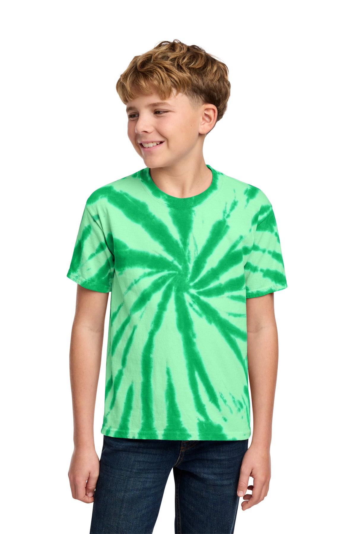 Port & Co ® Youth Tie-Dye Tee. PC147Y