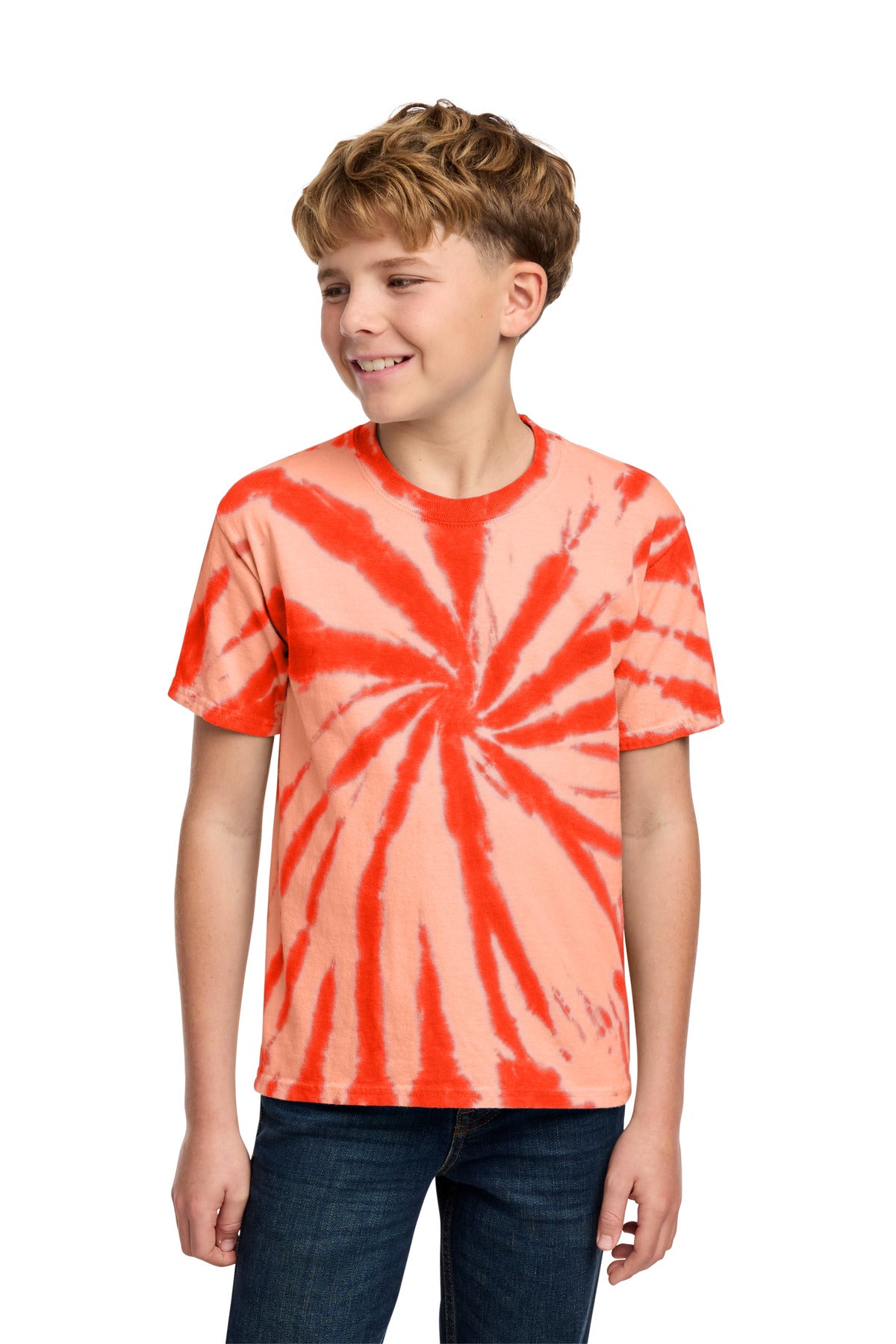 Port & Co ® Youth Tie-Dye Tee. PC147Y