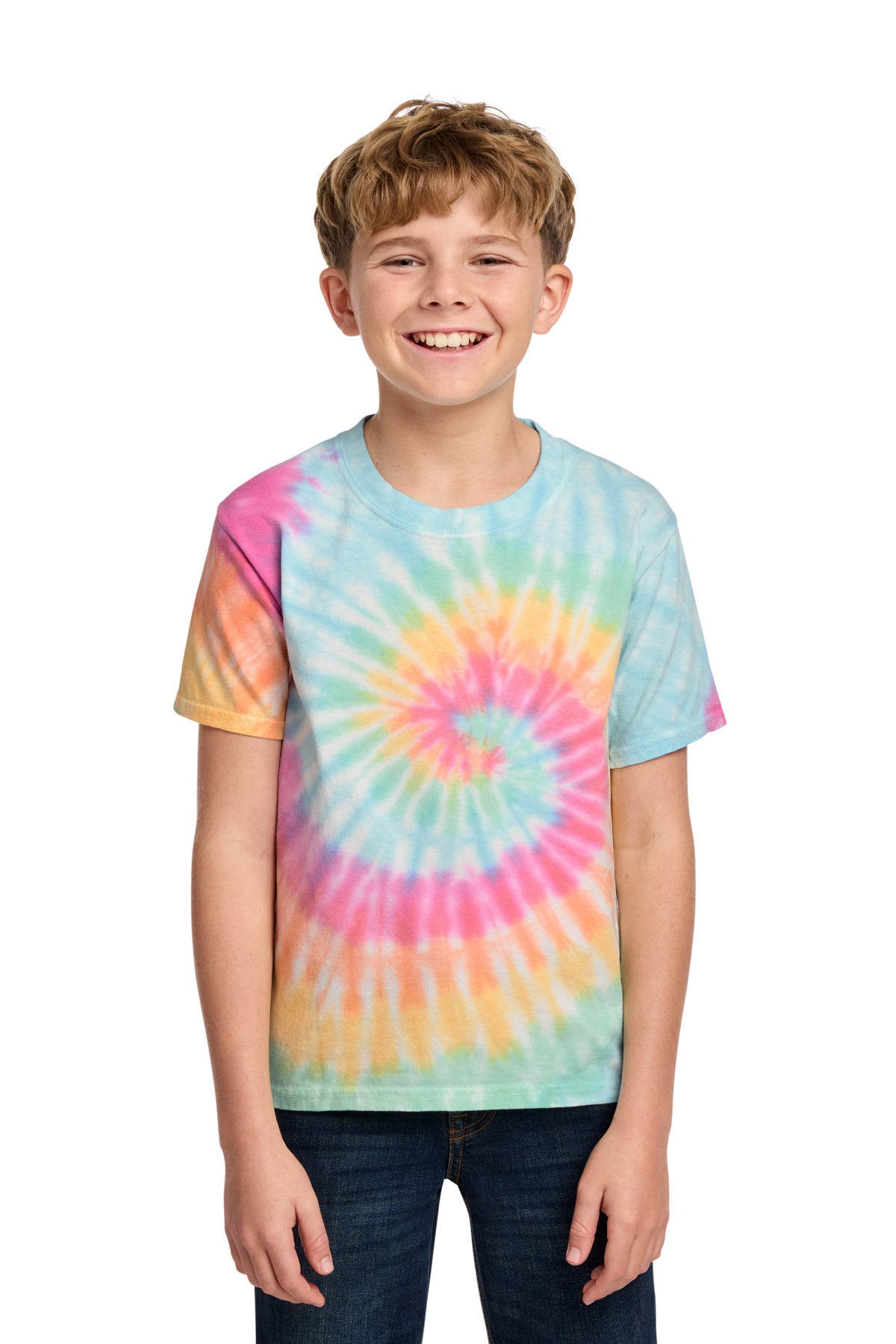 Port & Co ® Youth Tie-Dye Tee. PC147Y