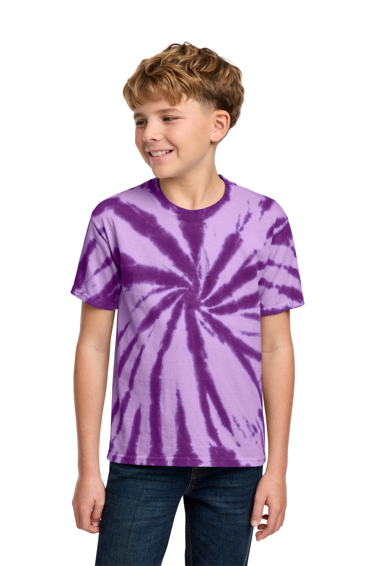 Port & Co ® Youth Tie-Dye Tee. PC147Y