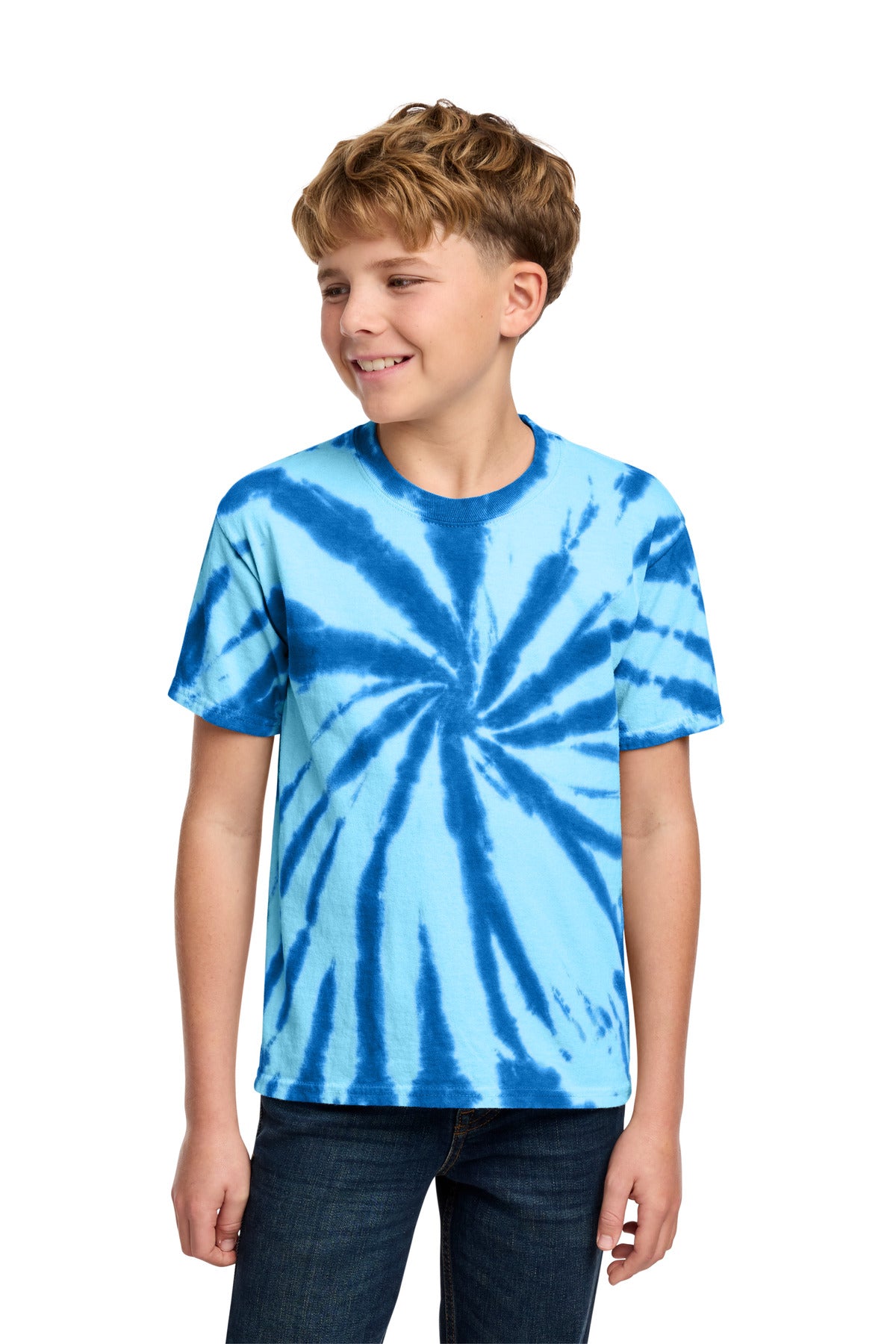 Port & Co ® Youth Tie-Dye Tee. PC147Y