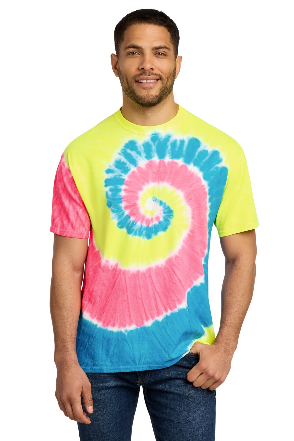 Port & Co ® Tie-Dye Tee. PC147