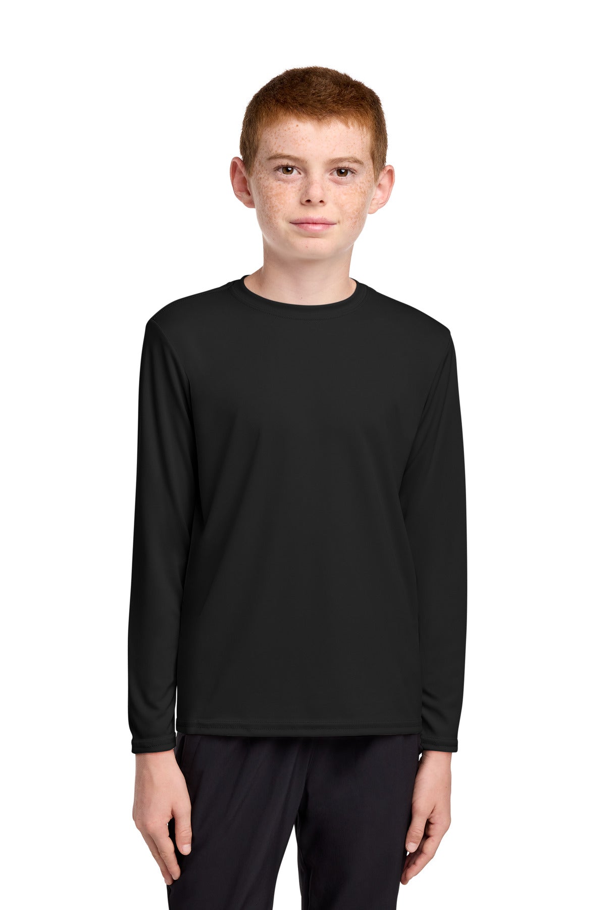 Port & Co ® Youth Long Sleeve Performance Tee PC380YLS