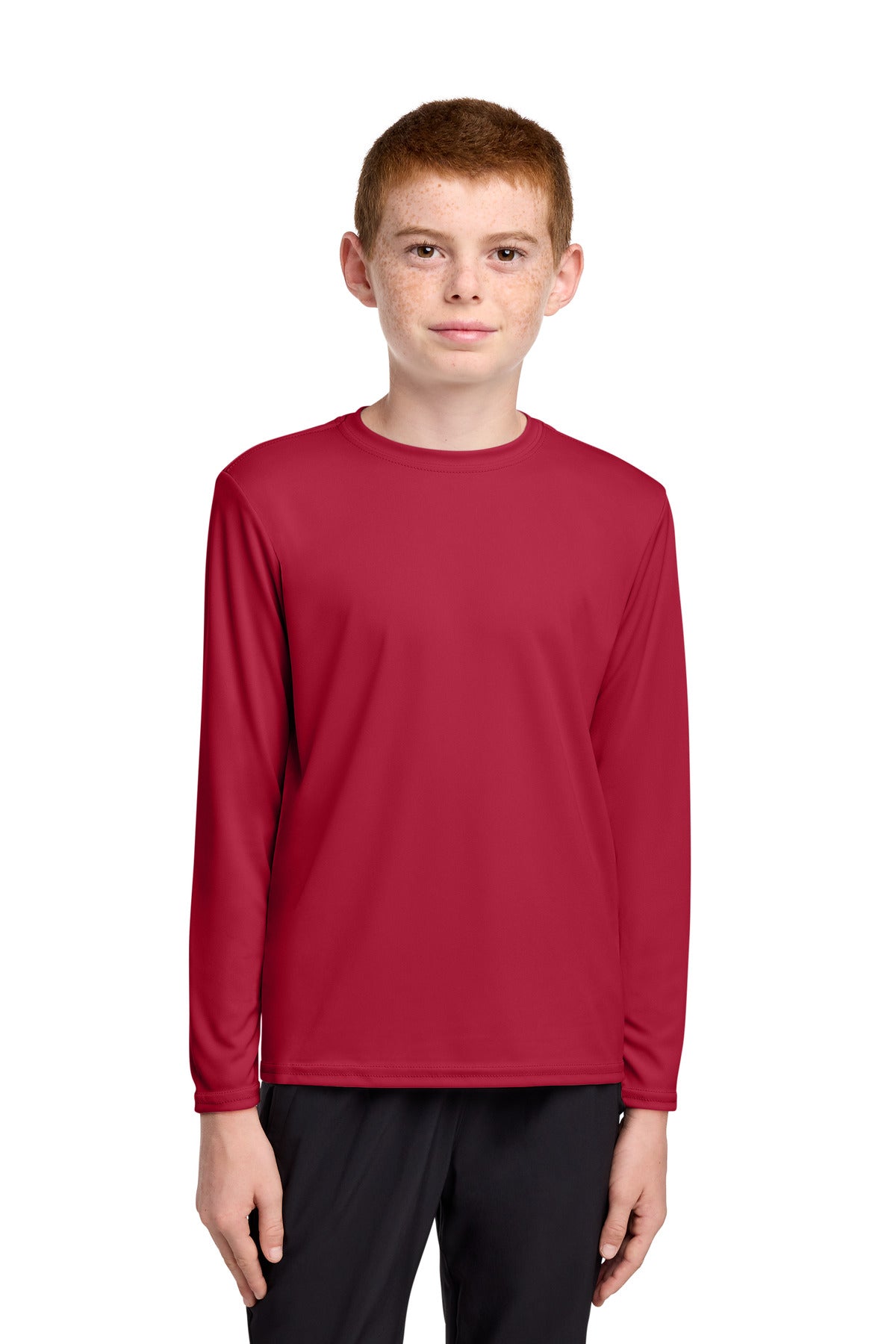 Port & Co ® Youth Long Sleeve Performance Tee PC380YLS