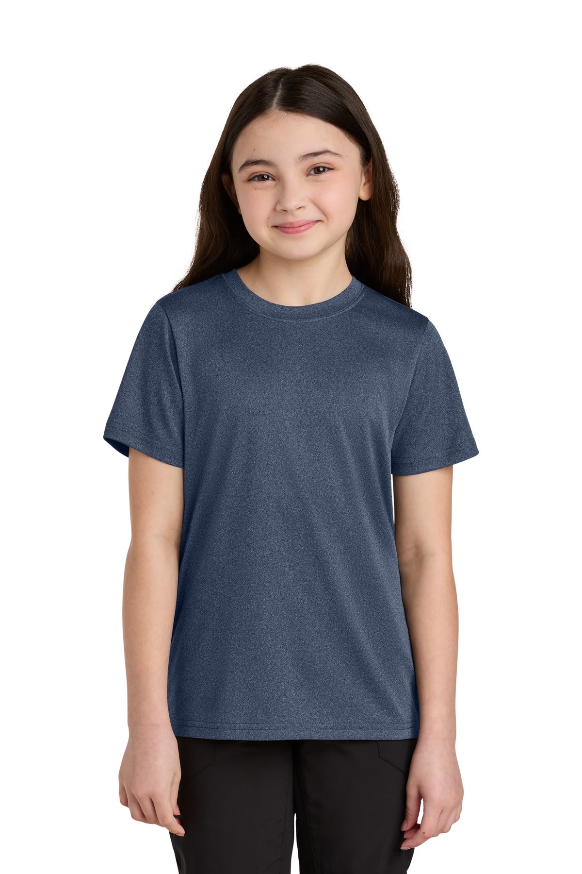Port & Co ® Youth Heather Performance Tee PC390Y