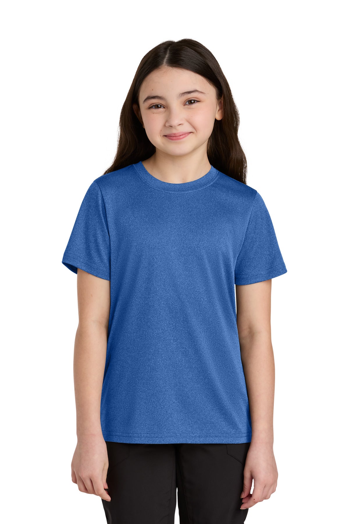 Port & Co ® Youth Heather Performance Tee PC390Y